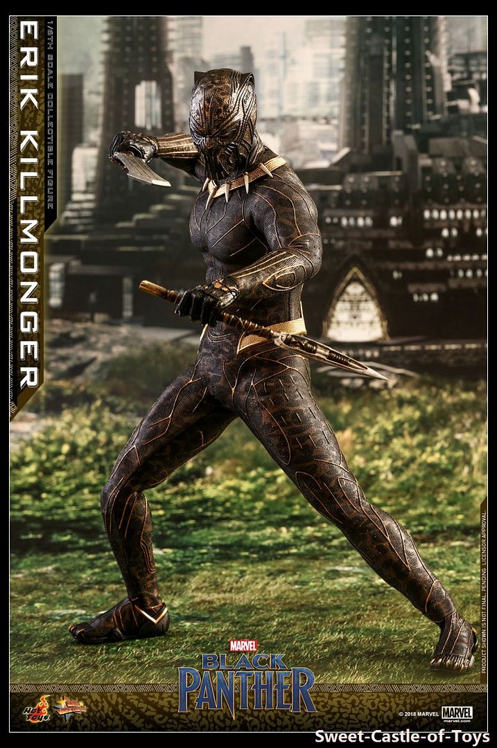 1/6 Hot Toys MMS471 Marvel Black Panther Erik Killmonger